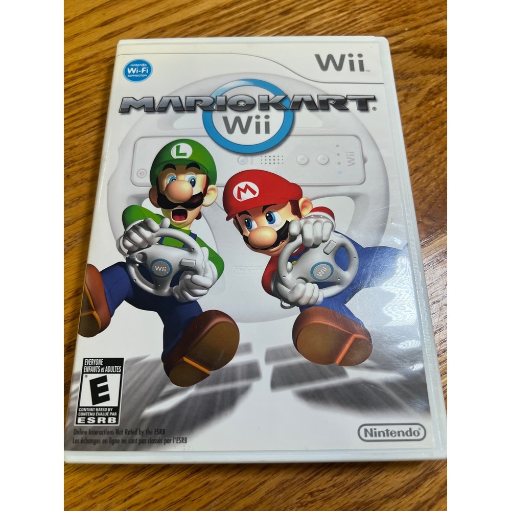 Mario Kart Wii Nintendo Wii Game Complete with Manual RVL P RMCE USZ